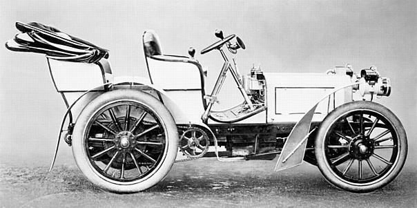 125 Jahre Innovation: 1900 Mercedes 35 PS. Das erste moderne Automobil.